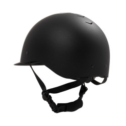 Capacete Equestro unissex Azael com roda de ajuste traseira com EN 1384-2023 Preto / gunmetal Cinzento