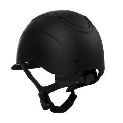 Capacete unissex Equestro Apocalypse casco fosco EN 1384-2023 Preto / preto