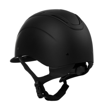 Capacete unissex Equestro Apocalypse casco fosco EN 1384-2023 Preto / preto