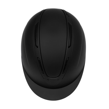 Capacete unissex Equestro Apocalypse casco fosco EN 1384-2023 Preto / preto