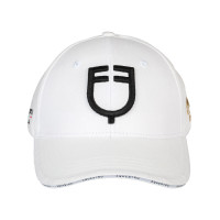 Boné unissexo Equestro x FISE Branco Boné unissexo Equestro x FISE Branco