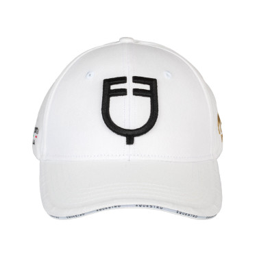 Boné unissexo Equestro x FISE Branco