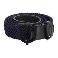Cinto elástico Equestro com fivela com logótipo preto Marinho Azul-marinho
