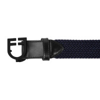 Cinto elástico Equestro com fivela com logótipo preto Marinho Azul-marinho