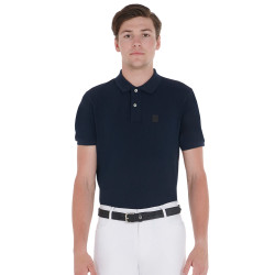 Cinto de couro elástico Equestro Preto