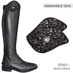 Botas PRATONI pretas Canter Botas PRATONI pretas Canter