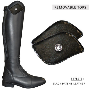 Botas PRATONI pretas Canter Botas PRATONI pretas Canter