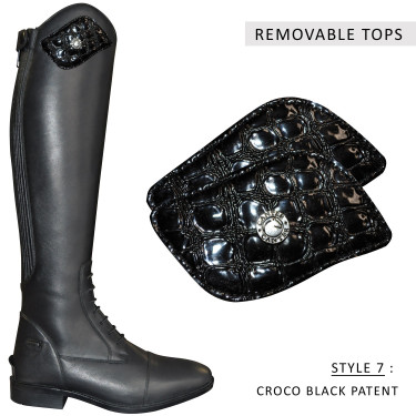 Botas PRATONI pretas Canter Botas PRATONI pretas Canter