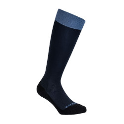 Meias unissexo Equestro Basic em tecido técnico Blazer marinho / mar de Berling Azul