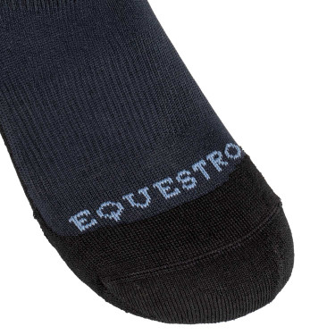 Meias unissexo Equestro Basic em tecido técnico Blazer marinho / mar de Berling Azul