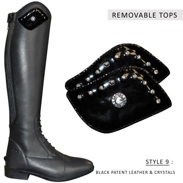 Botas PRATONI pretas Canter Botas PRATONI pretas Canter