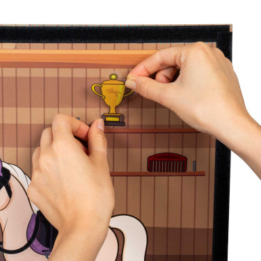 Brinquedo para cavalo Equestro 48×33 cm Castanho / branco