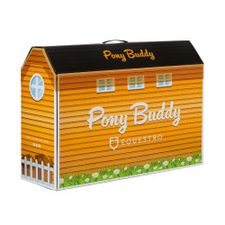 Brinquedo para cavalo Equestro 48×33 cm Castanho / branco