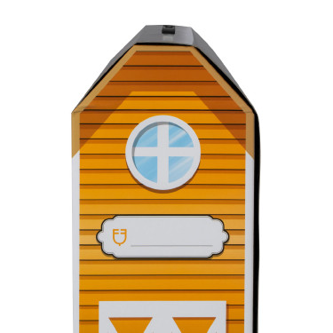 Brinquedo para cavalo Equestro 48×33 cm Castanho / branco