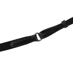 Peitoral em couro Equestro modelo Y Fork Preto