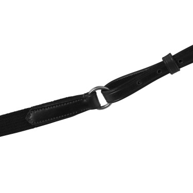 Peitoral em couro Equestro modelo Y Fork Preto