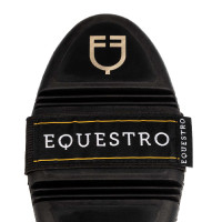 Escova de limpeza Equestro flexível com cerdas macias Natural Castanho