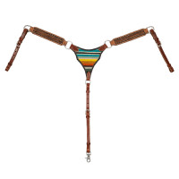 Peitoral western Pool’s decor tapetes Natural Castanho