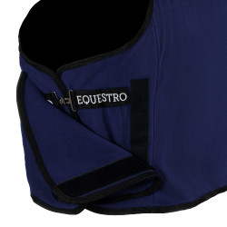 Manta de polar Equestro x FISE com fecho frontal Blazer marinho Azul-marinho