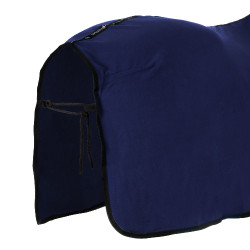 Manta de polar Equestro x FISE com fecho frontal Blazer marinho Azul-marinho