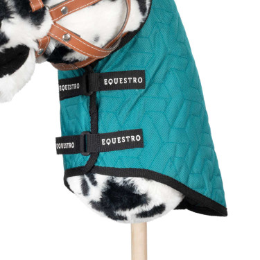 Cobertura para hobby horse Equestro Ciano escuro