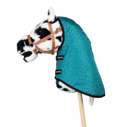 Cobertura para hobby horse Equestro Ciano escuro