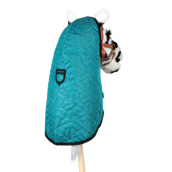 Cobertura para hobby horse Equestro Ciano escuro