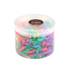 Elásticos para crina Supreme (caixa com 500 unid.) Multicolor Elásticos para crina Supreme (caixa com 500 unid.) Multicolor