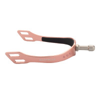 Esporas Acavallo Arena Aluplus 2.0 com strass Rosa antigo