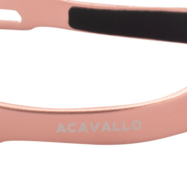 Esporas Acavallo Arena Aluplus 2.0 com strass Rosa antigo