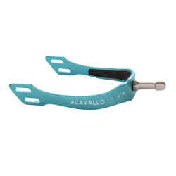 Esporas Acavallo Arena Aluplus 2.0 com strass Azul céu