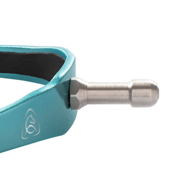 Esporas Acavallo Arena Aluplus 2.0 com strass Azul céu