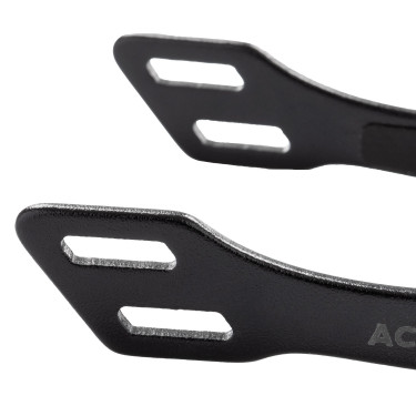 Esporas Acavallo Arena Aluplus 2.0 com strass Preto total