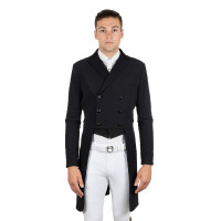 Frac de dressage masculino Equestro em tecido técnico Preto Frac de dressage masculino Equestro em tecido técnico Preto