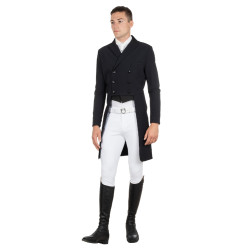 Frac de dressage masculino Equestro em tecido técnico Preto