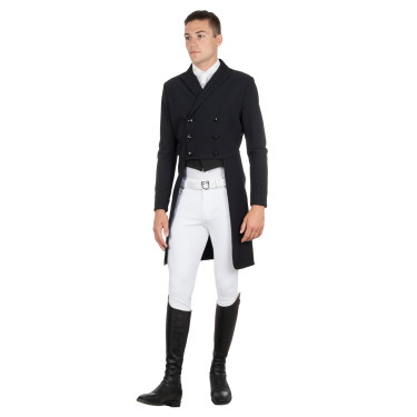 Frac de dressage masculino Equestro em tecido técnico Preto