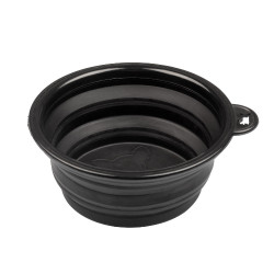 Taça dobrável para cão de pequeno porte Supreme Preto