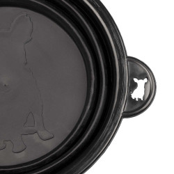 Taça dobrável para cão de pequeno porte Supreme Preto