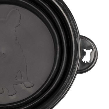Taça dobrável para cão de pequeno porte Supreme Preto
