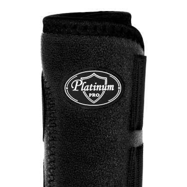 Guarnas traseiras western Platinum Pro Star Anatomic Preto