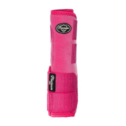 Guarnas traseiras western Platinum Pro Star Anatomic Fúcsia Rosa