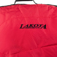 Capa de transporte para sela western Lakota Vermelho