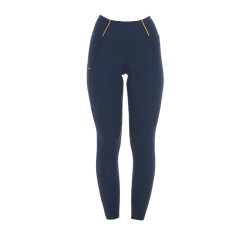 Legging feminino Equestro leve corte slim Blazer marinho Azul-marinho