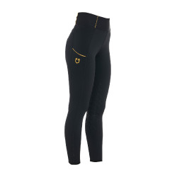 Legging feminino Equestro leve corte slim Preto