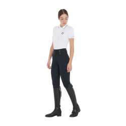 Legging feminino Equestro leve corte slim Preto