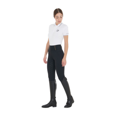 Legging feminino Equestro leve corte slim Preto