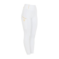 Legging feminino Equestro leve corte slim Branco