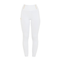 Legging feminino Equestro leve corte slim Branco