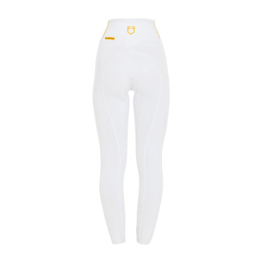 Legging feminino Equestro leve corte slim Branco