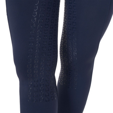 Legging feminino Equestro x FISE full grip corte slim Blazer marinho Azul-marinho
